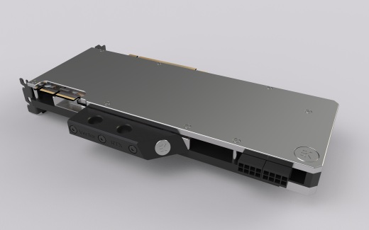 EVGA XC3 3090显卡，上面有EK矢量水块缩略图